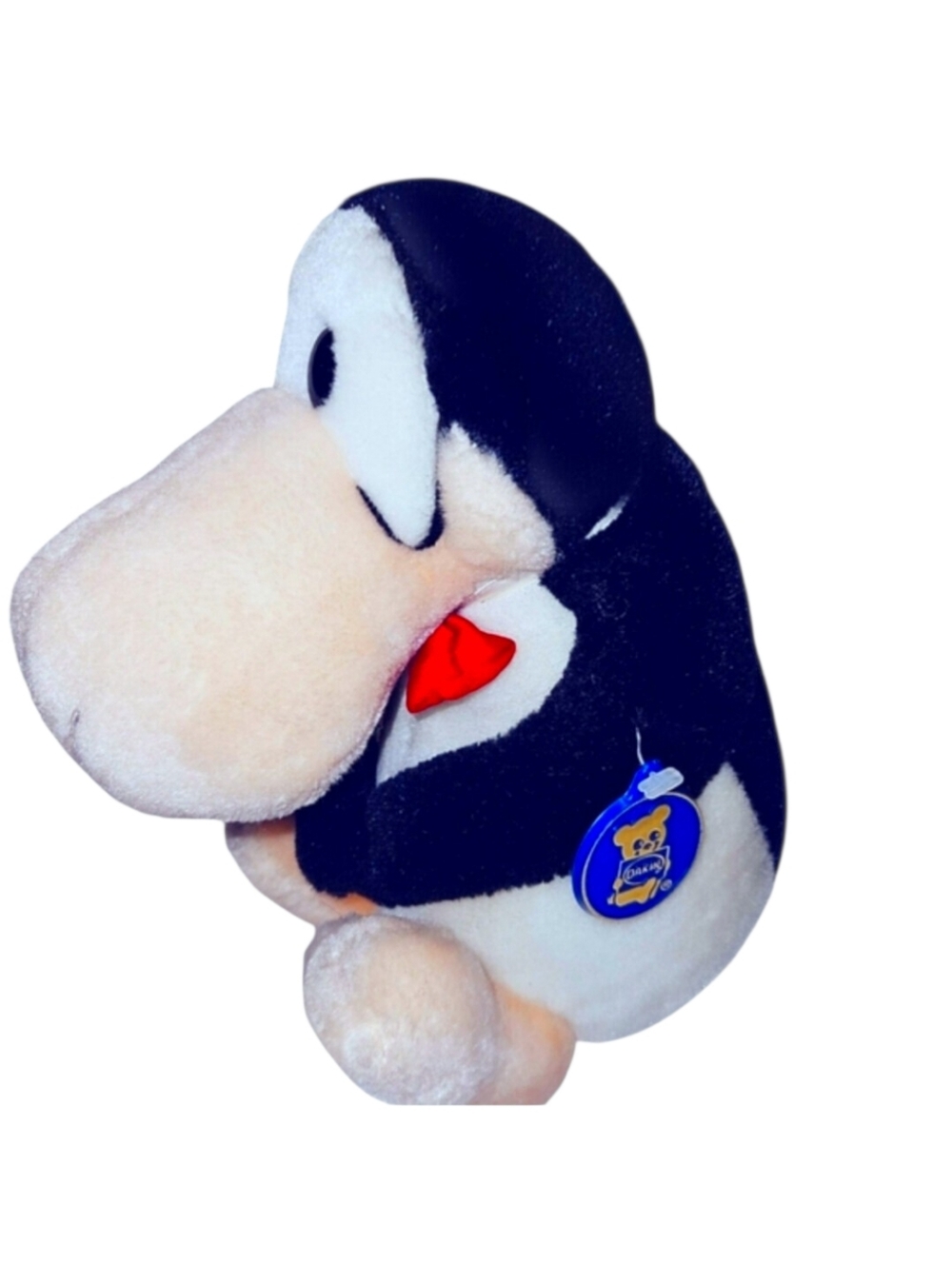 Vintage 1985 Dakin & Co "Opus" Penguin Plush, Approx 9" Tall